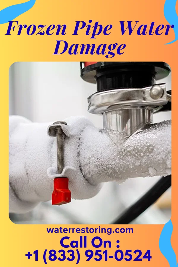Frozen Pipe Water Damage in Endeavor, WI